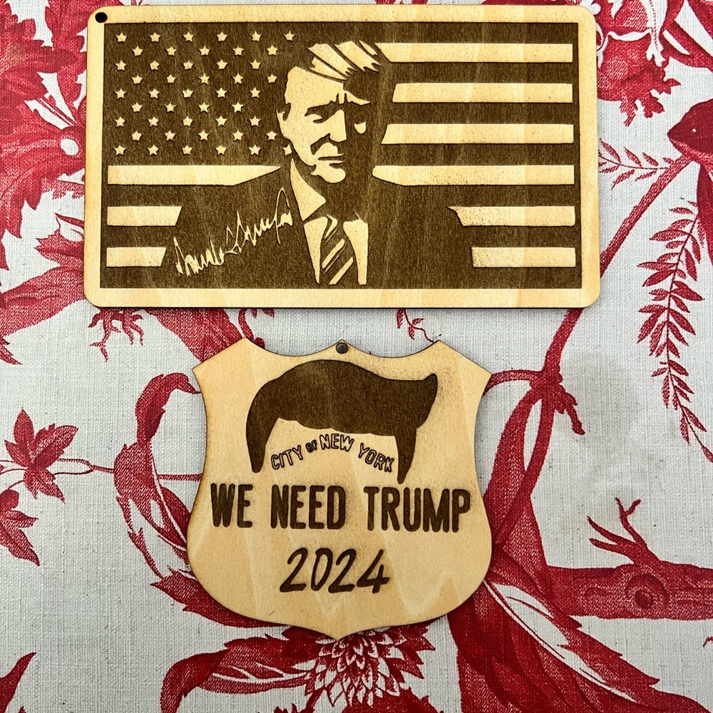 TRUMP 2024 (2) PIECES